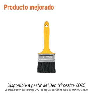 Brocha uso general de 2-1/2' con mango de plástico, Pretul
