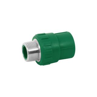 Codo oreja 90° PPR,  1/2', macho con inserto metálico, FOSET