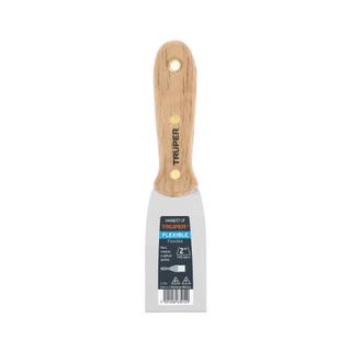 Espátula 2' acero inoxidable con mango de madera, Expert
