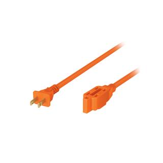 Extensión eléctrica uso rudo 10 m 2x16 AWG para 1 clavija