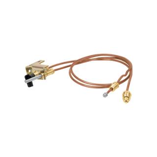 Termopar con piloto, tubo de aluminio, 60 cm, FOSET