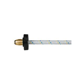 Manguera pigtail, acero inox, 7/16' x 7/8', 55 cm, FOSET